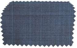 Échantillon tissu BLEU