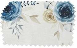 Échantillon tissu BLEU/BEIGE